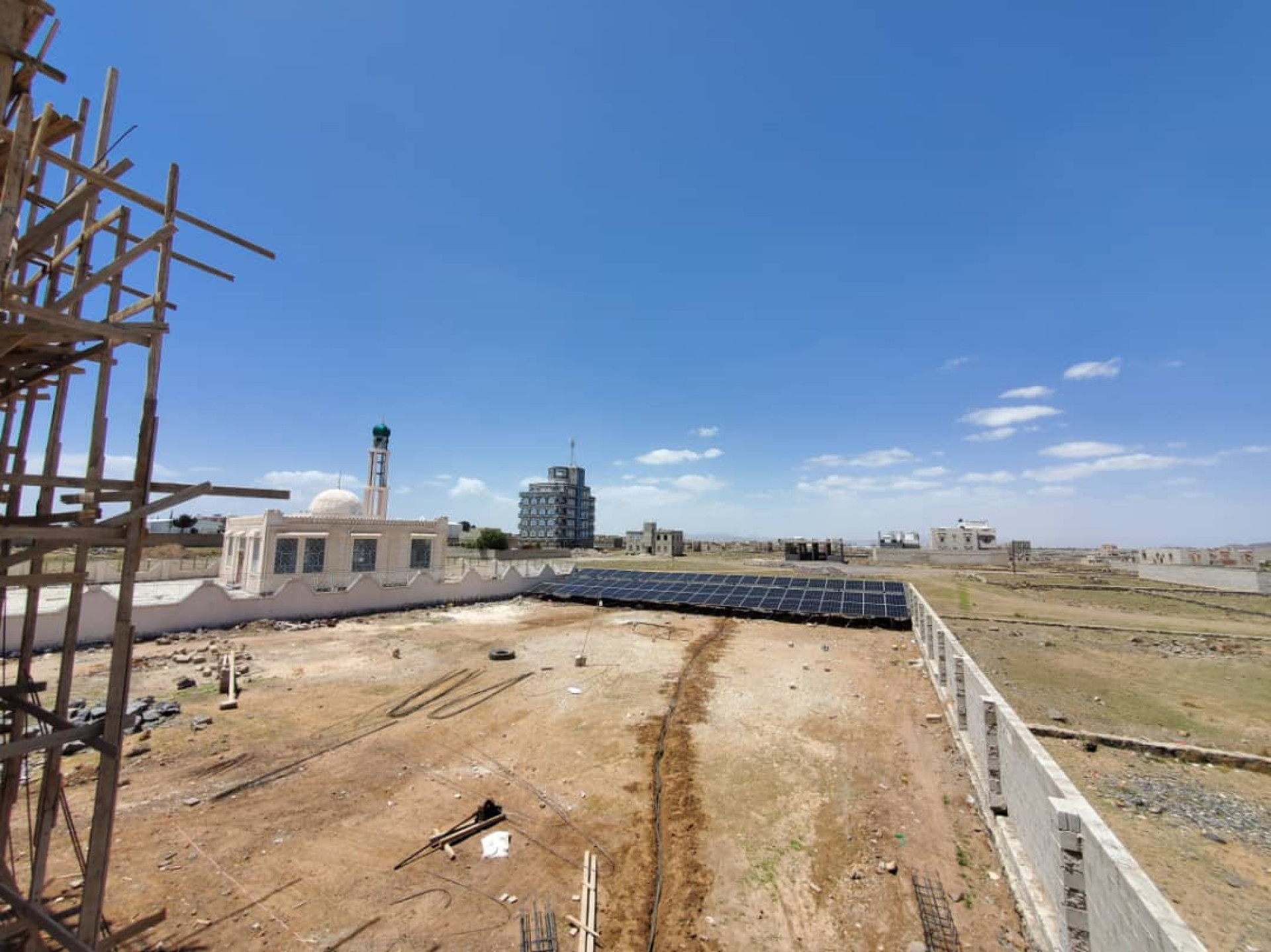 Supply, installation testing and commissioning of solar pumping system with a capacity of 43 kw  Thamar, Yemen